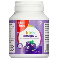 Multi-tabs Omega 3 Kids, 120 stk.